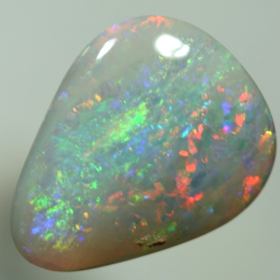 SOLID SEMI BLACK OPAL Sparkling 3 dimensional pattern with bright fire through out
